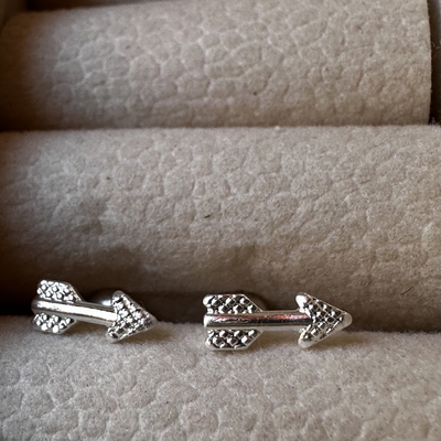 Aros Abridores Flecha - Plata 900