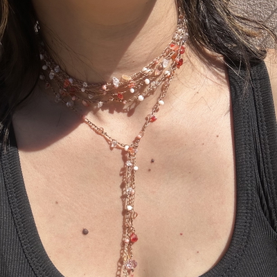 Collar Mil Vueltas - Naranja