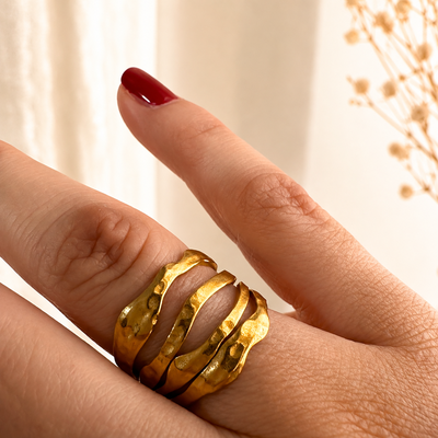 Anillo Hilo Dorado 