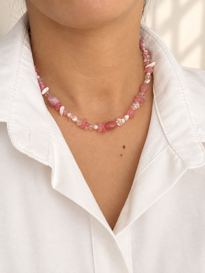 Collar Dakota- Coral