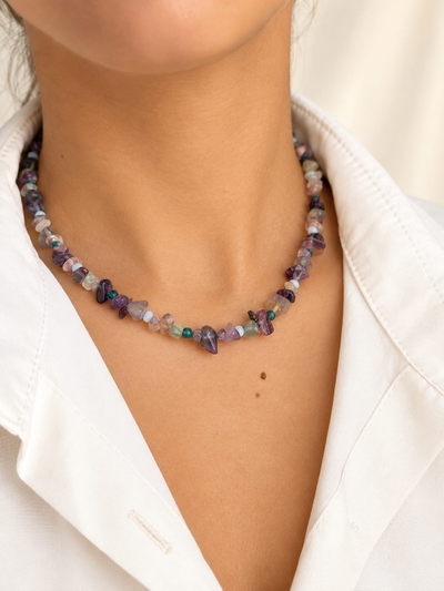 Collar Dakota- Violeta