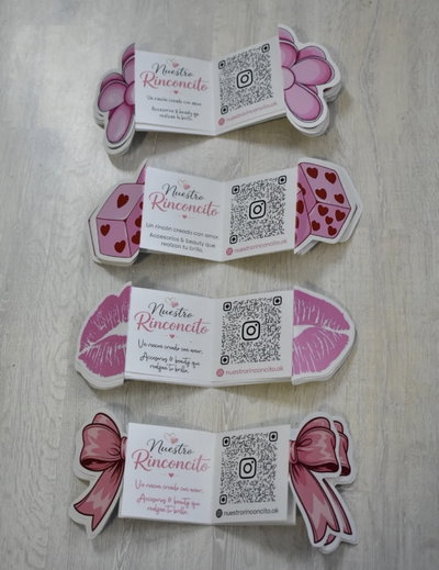 Tarjetas plegables x20u