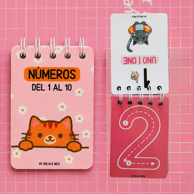Cuaderno Pizarra - Números