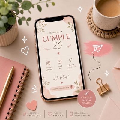 Invitación Digital - Estática 