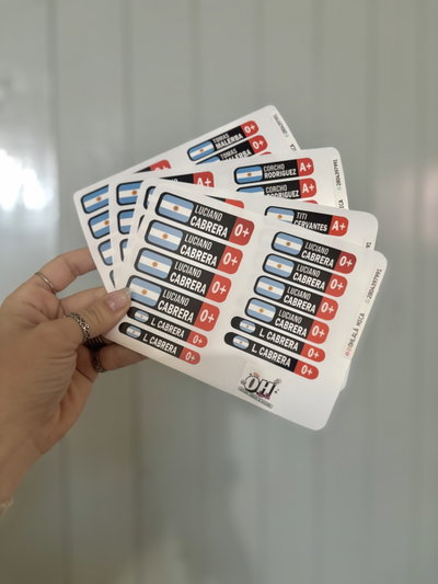 Planchas adhesivas para ciclistas