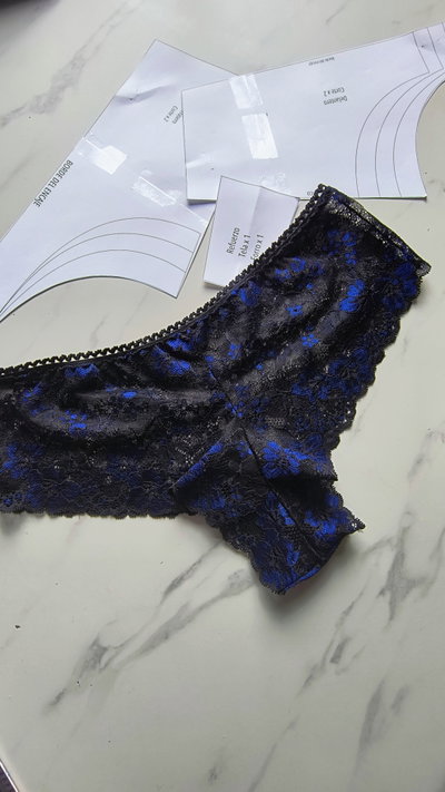 Patrón Culotte puntilla