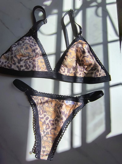 Molderia Conjunto Bralette + Tanga