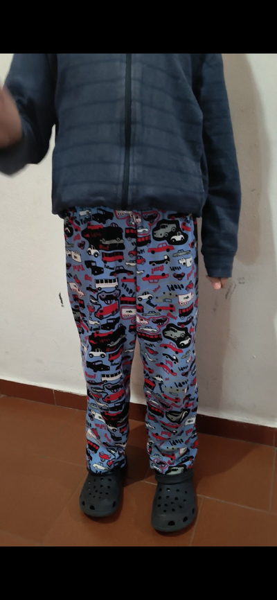 Patrón pantalón pijama infantil