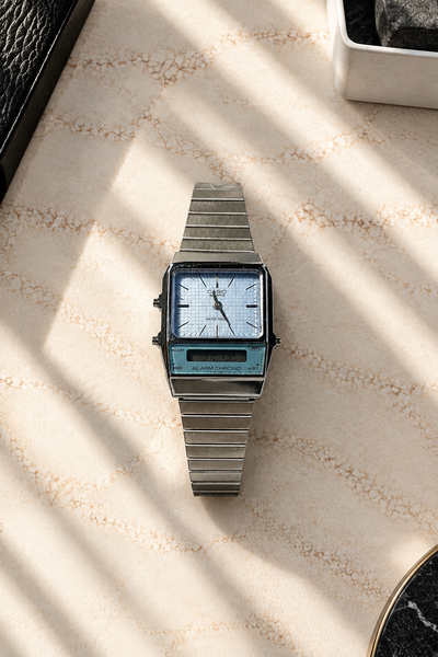 Casio Vintage Blue Light 01