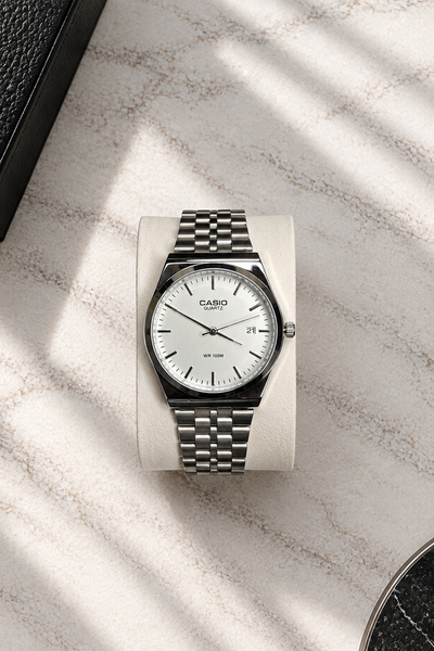 Casio Silver White