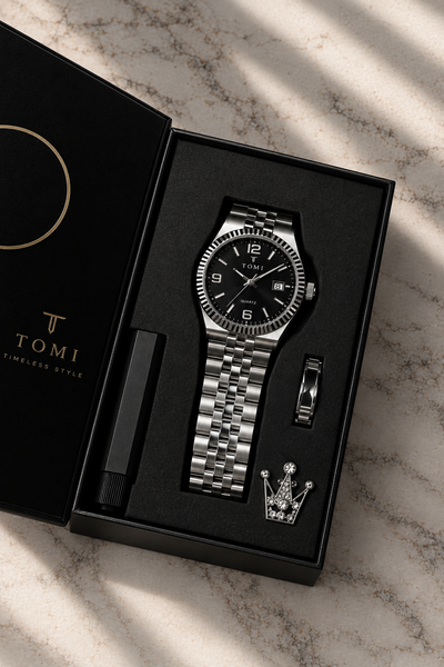 Reloj Tomi premium black