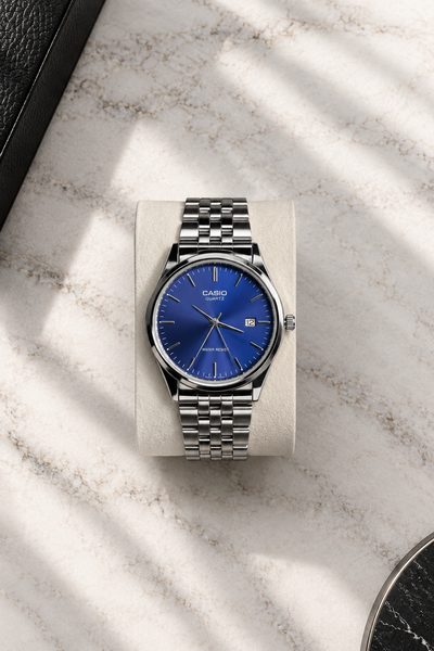 Casio Silver Blue