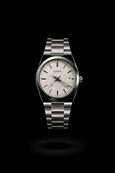 Casio white automatic