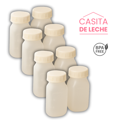 Frascos Recolectores para Leche Humana X8