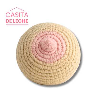 Teta de Crochet para Educación en Lactancia c/Agarradera