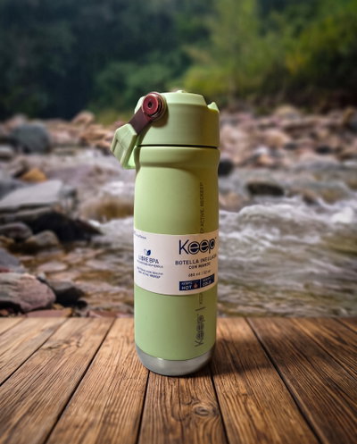 Botella Térmica Keep original 650 ml con manija - Libre de BPA