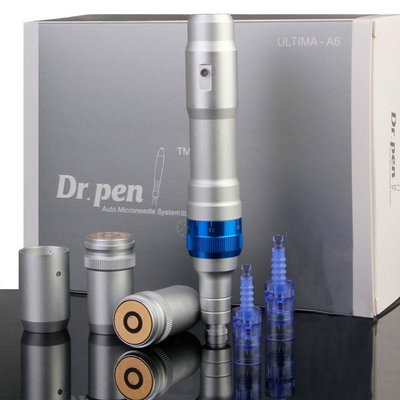Navideño Dr Pen A6 Dermapen + 2 Agujas y Cable