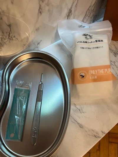 Kit Dermaplaning (bandeja+ bisturix10 + mango n3+ gasas)
