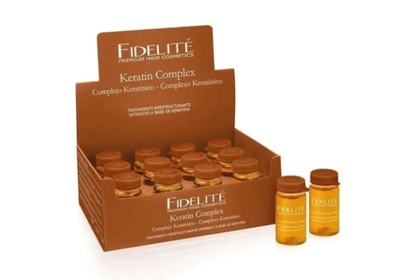 Fidelite Ampolla Keratina x1Un Reestructurante Reparador