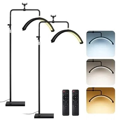 Lampara Medialuna Half moon Con Soporte y Control Remoto 50w 28"