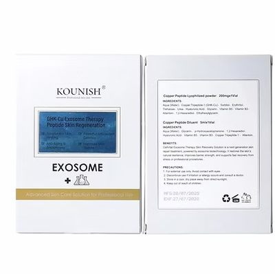 Exosome GHK Cu Copper Peptide Regeneracion y Reparacion Profesional