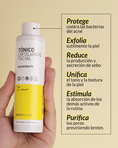 Biobellus Tonico Exfoliante Facial 100ml