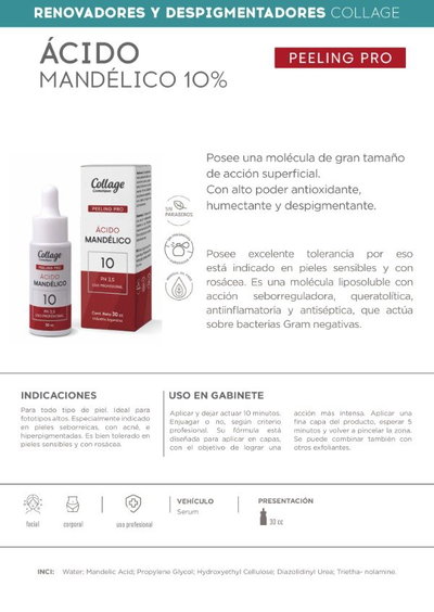 Collage Peeling Acido Mandelico 10 30ml