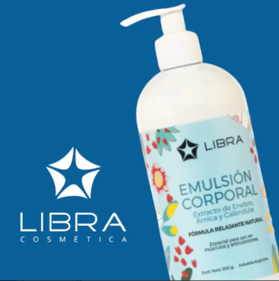Libra Sale Emulsion Relajante Natural 250grs Vto 08-26