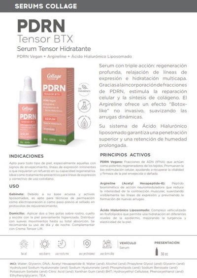 Collage Serum PDRN Tensor Btx 30ml