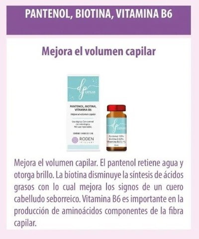 Roden Ampolla Capilar Pantenol 10ml