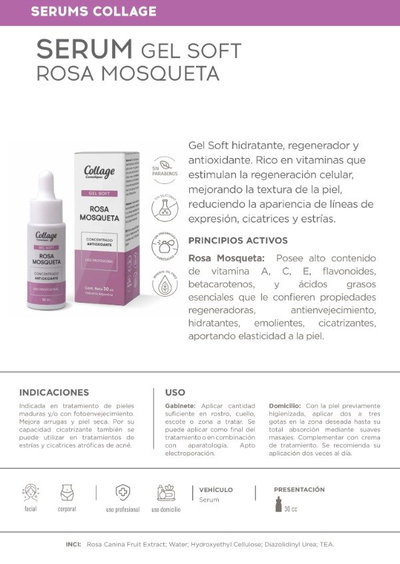 Collage Gel Rosa Mosqueta 30ml