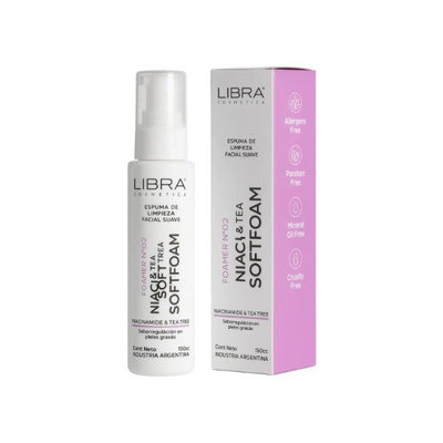 Libra Espuma de Limpieza Niaci Teatree 150ml