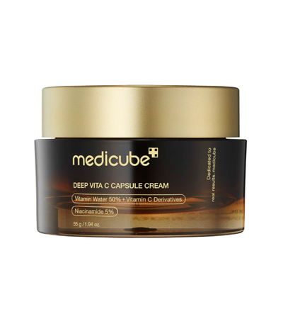 MEDICUBE  Deep Vita C Capsule Cream (55 ml) Ilumina y Unifica Tono