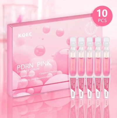 PDRN Pink Serum KOEC  Ampollas Profesionales Activos Dermapen
