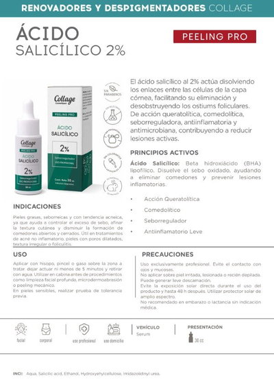 Collage Peeling Acido Salicilico 2 30ml