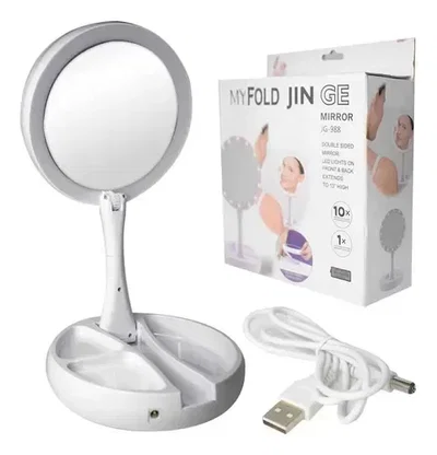 Espejo Myfold Plegable con Luz Usb