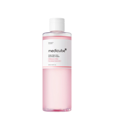 MEDICUBE PDRN Pink Cica Soothing Toner (250 ml) Tonico Calmante Hidratante