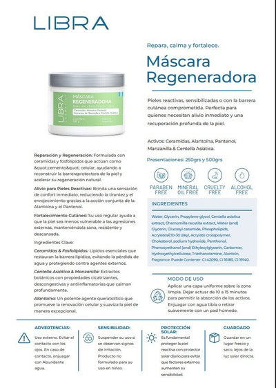 Libra Mascara Regeneradora 500gr