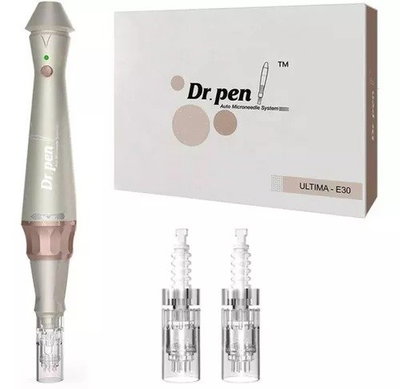 Navideño Dr Pen Dermapen E30 Inalambrico + 2 Agujas y Cable
