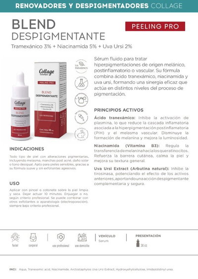 Collage Peeling Blend Despigmentante 30ml
