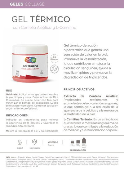 Collage Gel Termico 250gr
