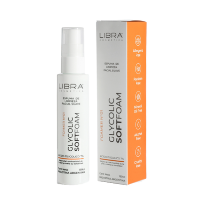 Libra Espuma de Limpieza Acido Glicolico Glycolic 150ml
