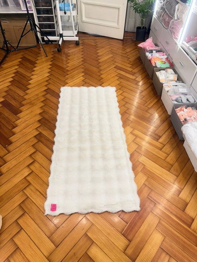 Alfombra Piel Sintética Rectangular Grande 60x140