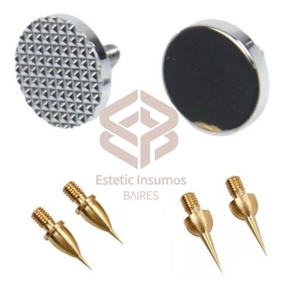 Agujas plasma pen Kit de 4 cabezales monster + 2 cabezales planos