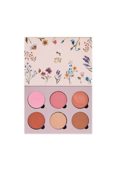 KIT PALETA FACE PRO VOLUME 1 Polvos y rubores 6 tonos