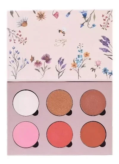 Kit Paleta De Rostro Completo Ap, Tulip Blossom Face 6 tonos