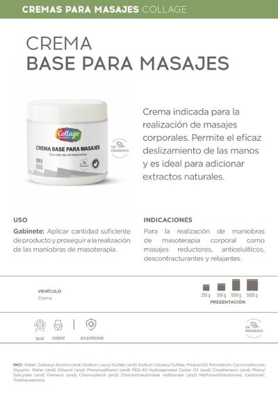 Collage Crema Base 1000gr