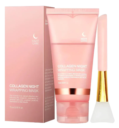 Mascarilla Envoltura de Noche Collagen Night + Espátula de silicona