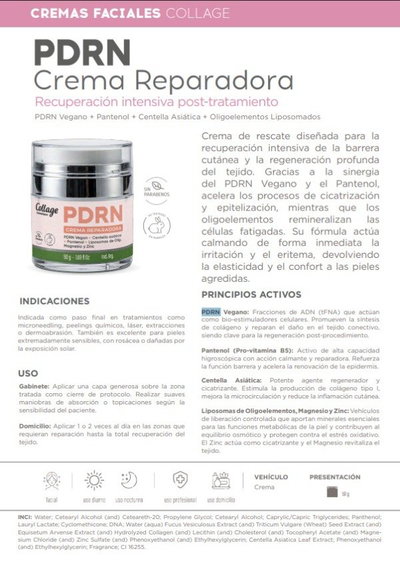 Collage Crema PDRN Repair Cream 50gr