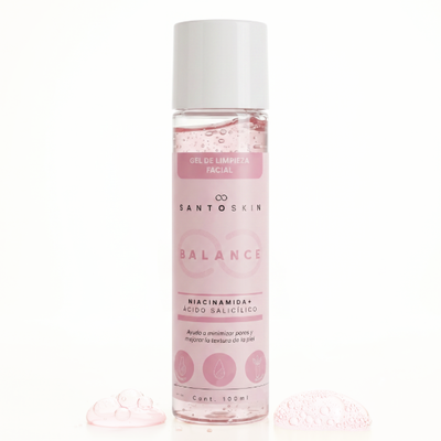Santo Skin Gel de Limpieza Facial Niacinamida y Salicilico 100 ml